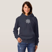SCHNEEFLOCKE HOODIE (Vorne ganz)