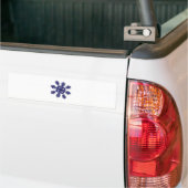 Schneeflocke II Autoaufkleber (Auf Lkw)
