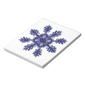 Schneeflocke II Notizblock (Rotiert)