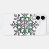 SCHNEEFLOCKE iPhone HÜLLE (Rückseite (Horizontal))