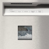 Schneeflocke ~ Isa 1:18 Magnet (In Situ (Geschirrspüler))