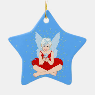 Schneeflocke-Jahreszeit Keramik Ornament