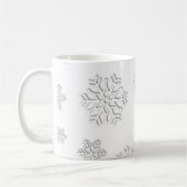 Schneeflocke Kaffeetasse (Links)