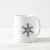 Schneeflocke Kaffeetasse (VorderseiteRechts)