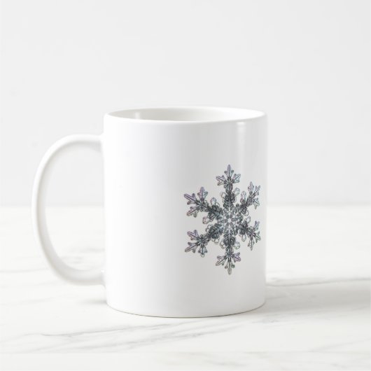 Schneeflocke Kaffeetasse (Links)