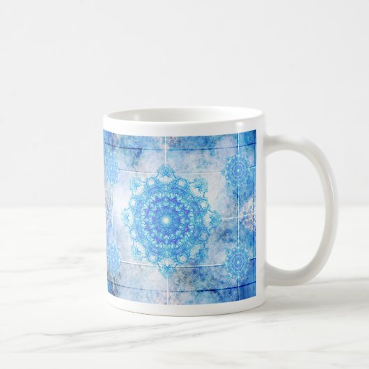 Schneeflocke Kaffeetasse (Rechts)