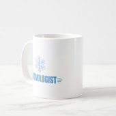 Schneeflocke Kaffeetasse (Vorderseite Links)