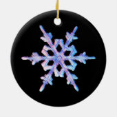 Schneeflocke Keramik Ornament (Hinten)