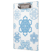 Schneeflocke Klemmbrett (Links)