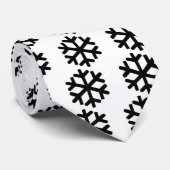 Schneeflocke Krawatte (Gerollt)