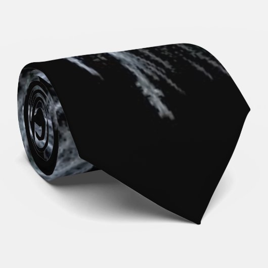 Schneeflocke Krawatte (Gerollt)