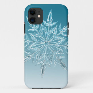 Schneeflocke-Kristall Case-Mate iPhone Hülle