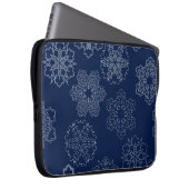 Schneeflocke Laptopschutzhülle (Vorne Rechts)