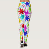 Schneeflocke Leggings (Rückseite)
