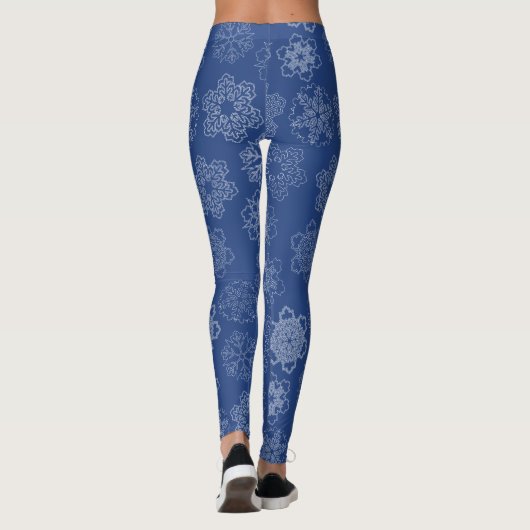 Schneeflocke Leggings (Rückseite)