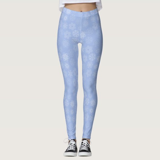 Schneeflocke Leggings (Vorderseite)
