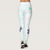 Schneeflocke Leggings (Rückseite)