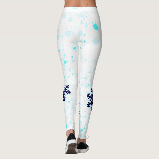 Schneeflocke Leggings (Rückseite)