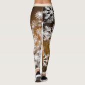 Schneeflocke-Leggings Leggings (Rückseite)