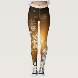Schneeflocke-Leggings Leggings