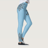 Schneeflocke-Leggings Leggings (Rechts)