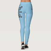 Schneeflocke-Leggings Leggings (Rückseite)