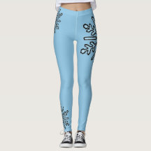 Schneeflocke-Leggings