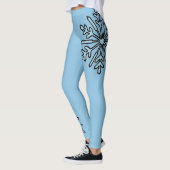 Schneeflocke-Leggings Leggings (Links)