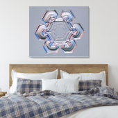 Schneeflocke Leinwanddruck (Insitu (Schlafzimmer))