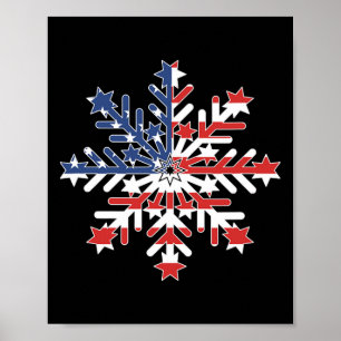 Schneeflocke - Liberaldemokraten für 4. Juli Poster