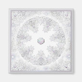 Schneeflocke Magnet (Vorne)