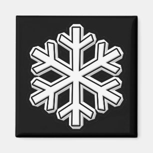 Schneeflocke Magnet