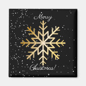 Schneeflocke Magnet (Vorne)