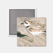 Schneeflocke Magnet (Vorderseite/Rückseite)