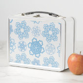 Schneeflocke Metall Brotdose (Beispiel)