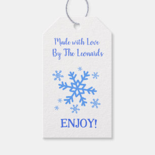 Schneeflocke MIT LIEBE GEMACHT Personalisieren NAM Geschenkanhänger