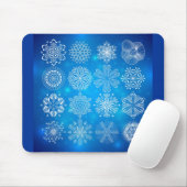 Schneeflocke Mousepad (Mit Mouse)