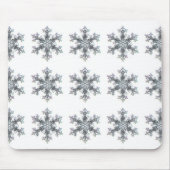 Schneeflocke Mousepad (Vorne)