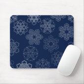 Schneeflocke Mousepad (Mit Mouse)