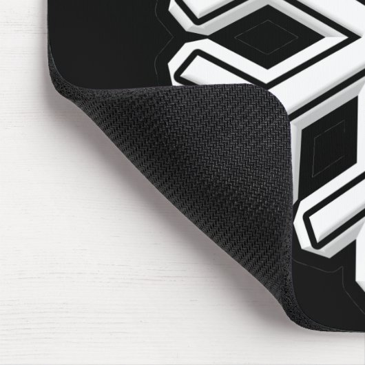 Schneeflocke Mousepad (Ecke)