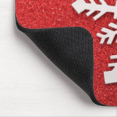 Schneeflocke Mousepad (Ecke)