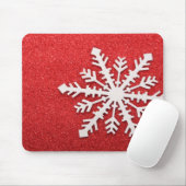 Schneeflocke Mousepad (Mit Mouse)