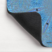 Schneeflocke Mousepad (Ecke)