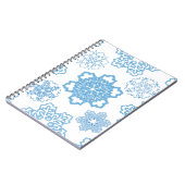 Schneeflocke Notizblock (Linke Seite)