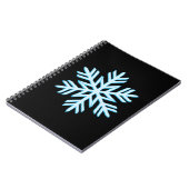Schneeflocke Notizblock (Linke Seite)