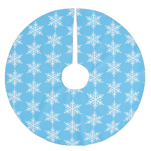 Schneeflocke Nr. 5 - gekocht Polyester Weihnachtsbaumdecke