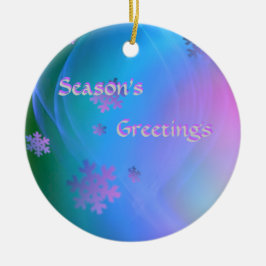 Schneeflocke Ornamment Ornament Aus Metall