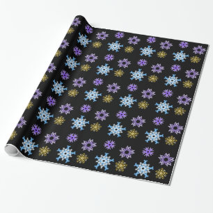 Schneeflocke-Packpapier Geschenkpapier