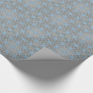 Schneeflocke-Packpapier Geschenkpapier