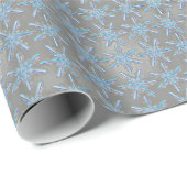 Schneeflocke-Packpapier Geschenkpapier (Rolleneckpunkt)